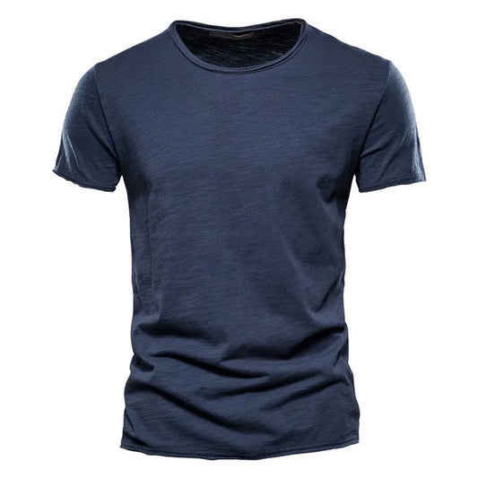 Men's Cotton Summer T-Shirt Breathable - 
Fashinoza