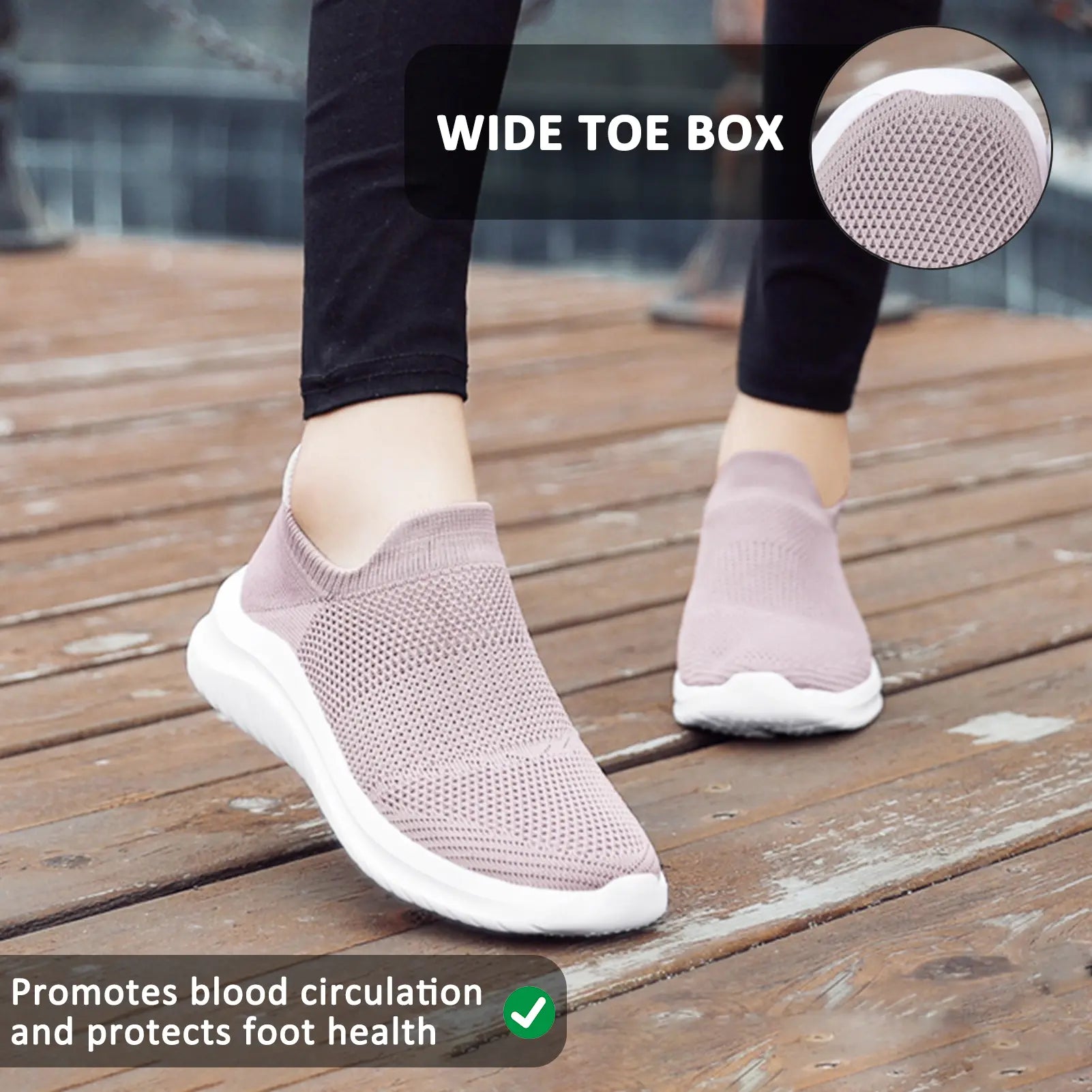 Breathable Knit Sneakers for Men and Women – Stylish & Versatile