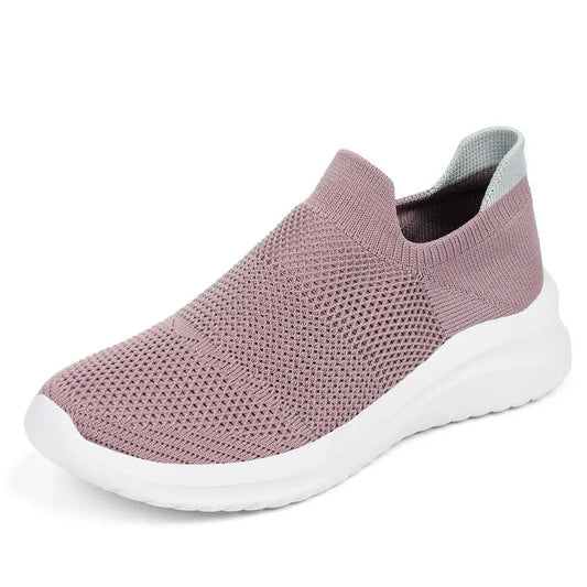 Men Women Breathable Knit Sneakers - 
Fashinoza