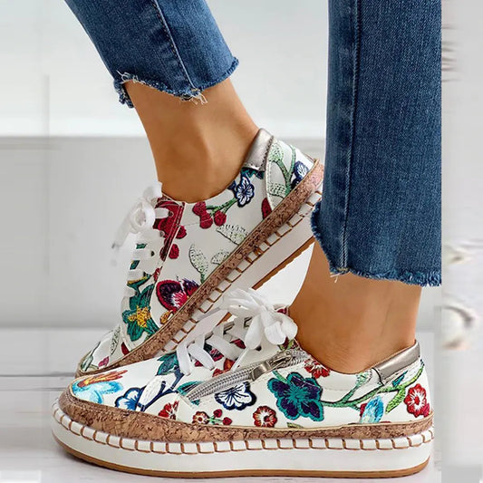 Women's Breathable Sneakers Comfortable Casual Shoes - 
Fashinoza