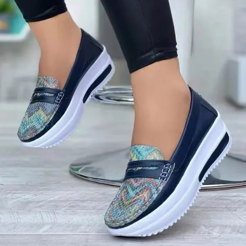 Breathable Slip-On Casual Shoes for Women – Comfortable & Stylish