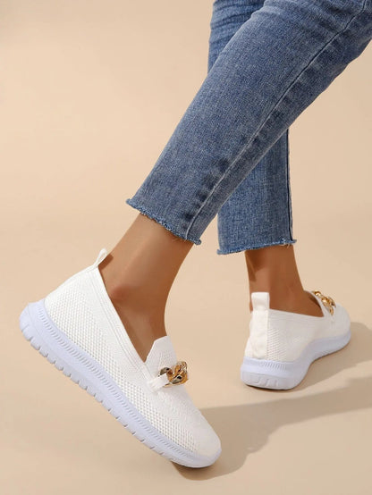 Breathable Slip-On Loafers for Women – Effortless Style & Comfort