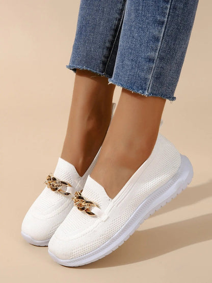 Breathable Slip-On Loafers for Women – Effortless Style & Comfort