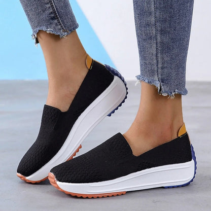 Women's Slip-On Shoes Breathable Lightweight Comfortable - 
Fashinoza