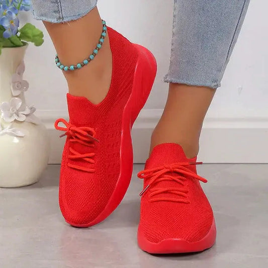 Women's Slip-On Sneakers Breathable Lightweight - 
Fashinoza