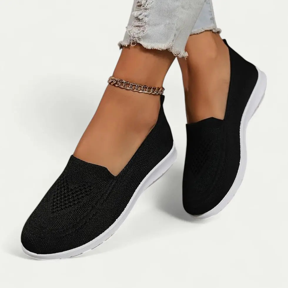 Women's Slip-On Walking Shoes Breathable Comfortable - 
Fashinoza