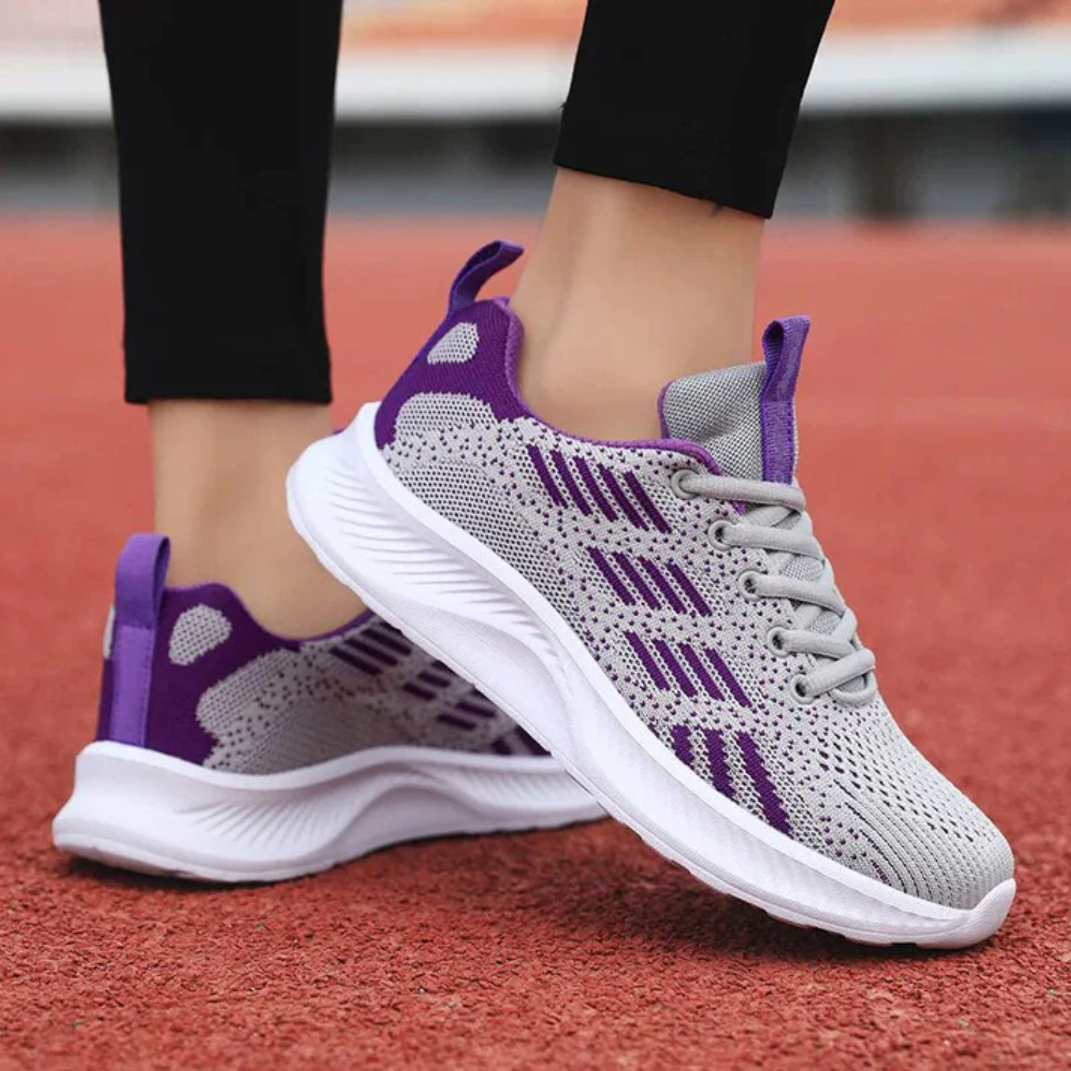 Women's Lightweight Breathable Running Shoes - 
Fashinoza