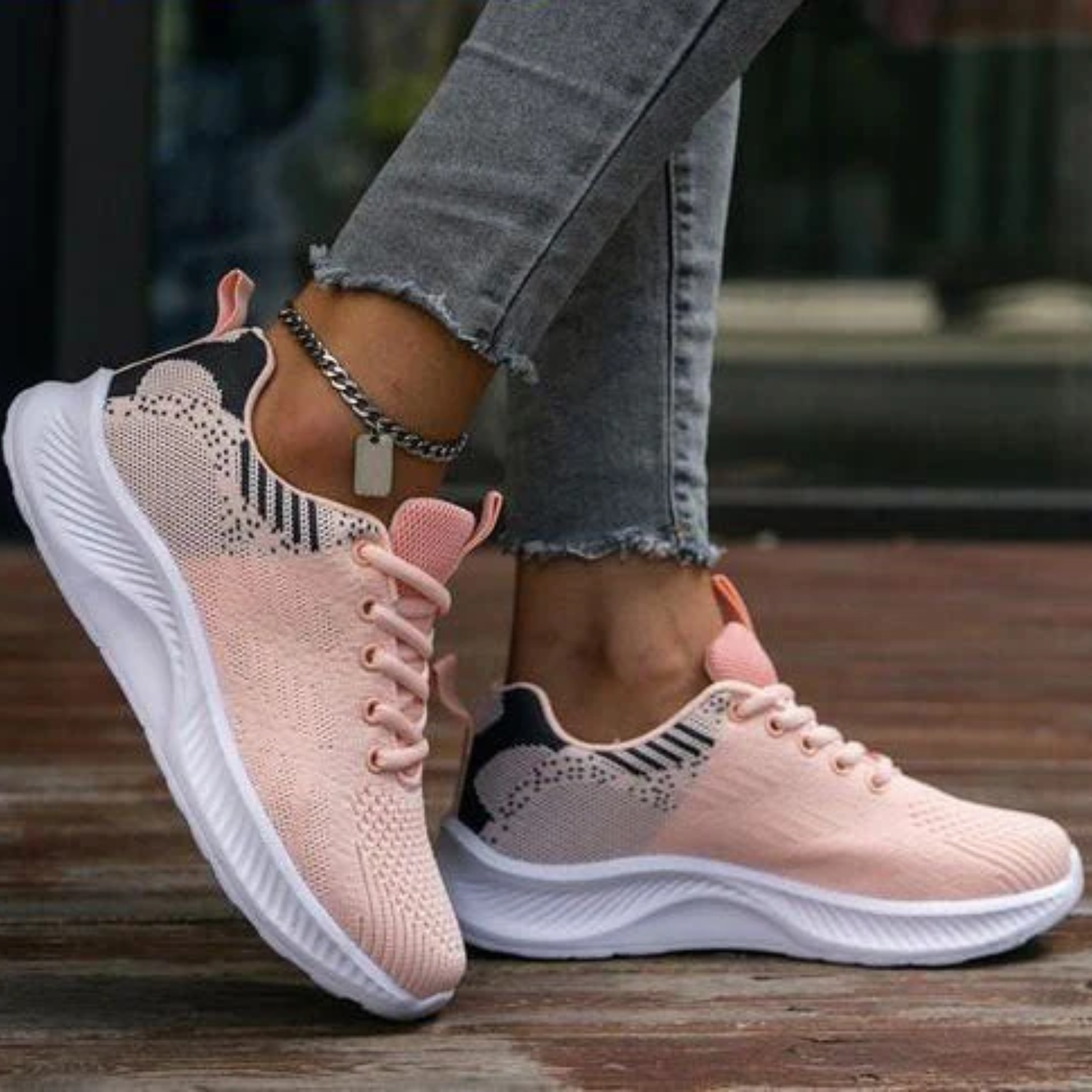 Breathable Athletic Sneakers for Women – Lightweight & Comfortable Running Shoes