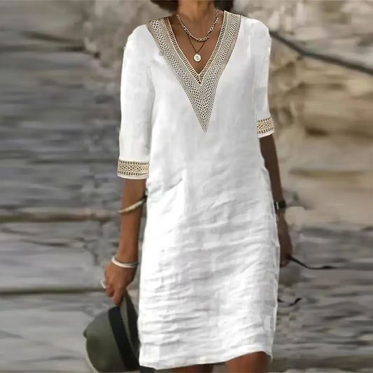 Women's Breathable Summer Dress Comfortable - 
Fashinoza