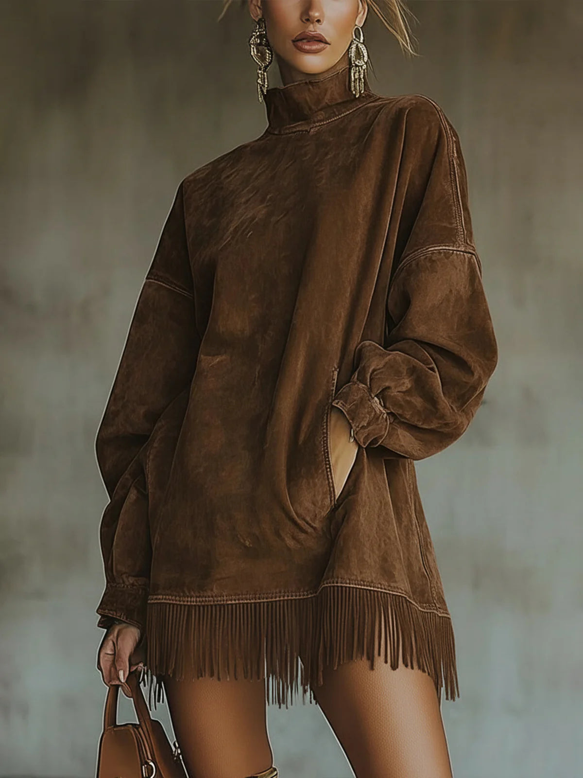 Women's Fringe Dress Cozy