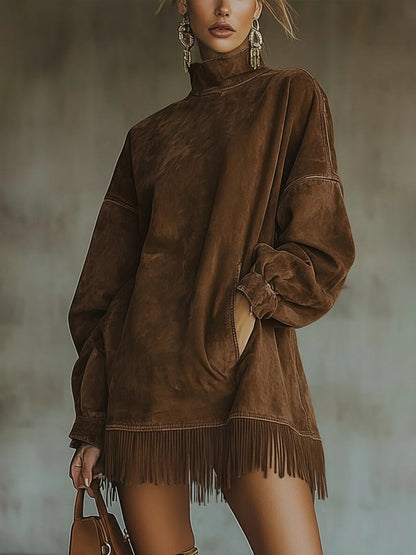 Women's Fringe Dress Cozy