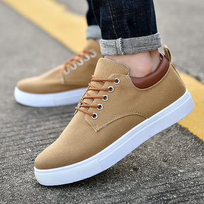 Men’s Two-Tone Lace-Up Sneakers