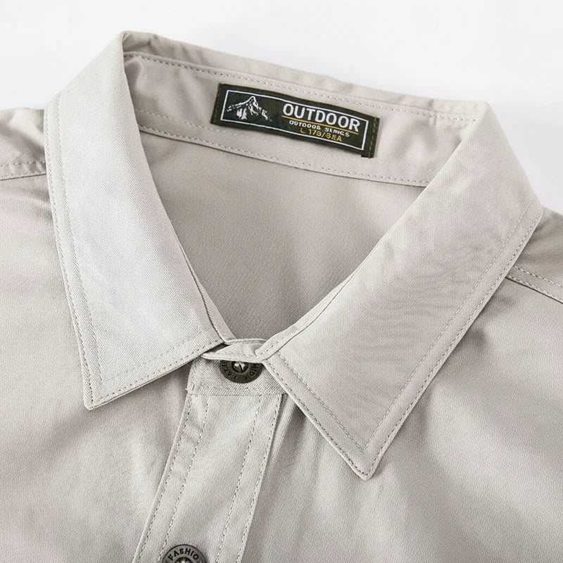 Men's Button Down Long Sleeve Shirt