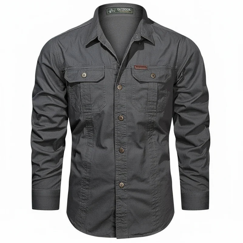 Men's Button Down Long Sleeve Shirt