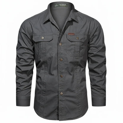 Men's Button Down Long Sleeve Shirt
