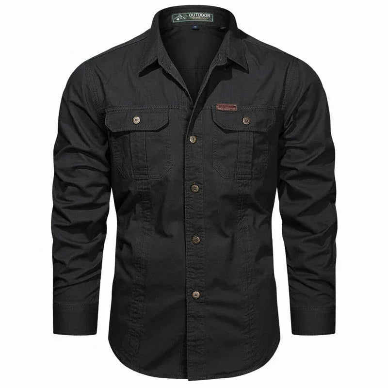Men's Button Down Long Sleeve Shirt