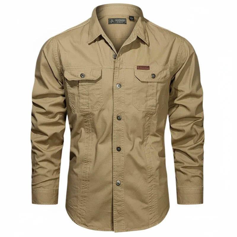 Men's Button Down Long Sleeve Shirt