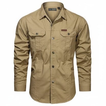 Men's Button Down Long Sleeve Shirt