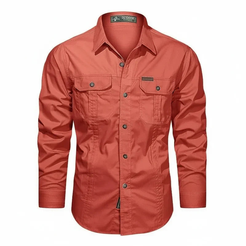 Men's Button Down Long Sleeve Shirt