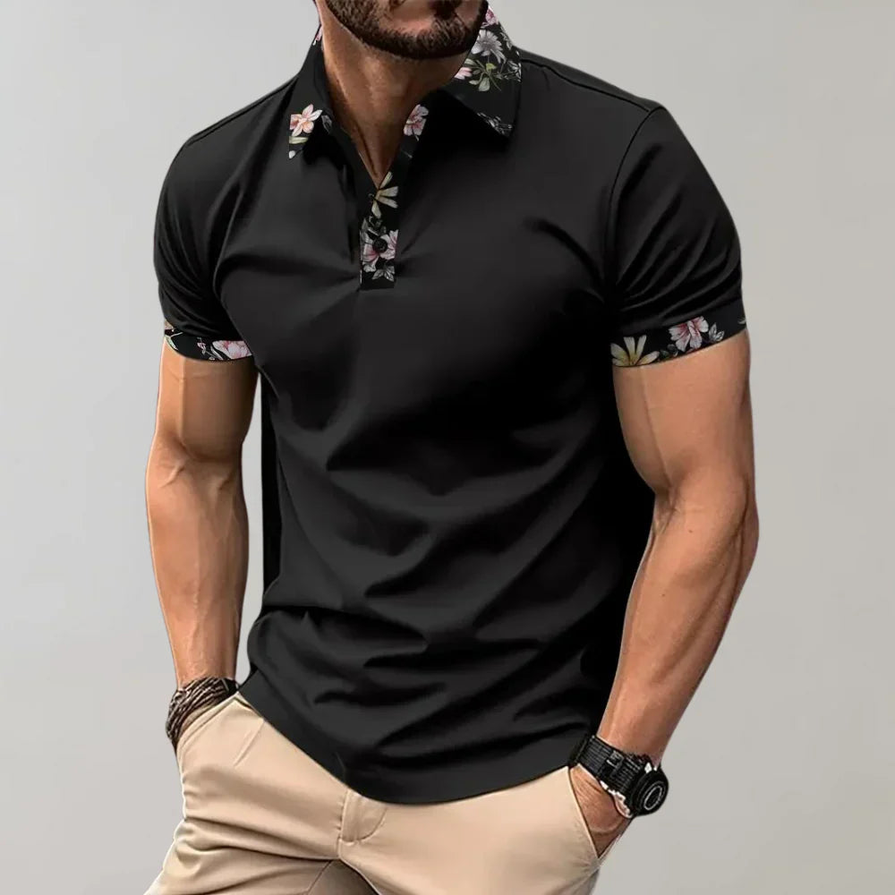 Men's Polo Shirt Classic Fit Short Sleeve