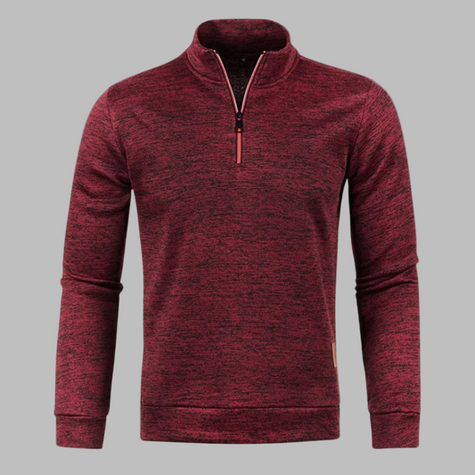 Men's Zipper Sweater Lightweight - Fashinoza