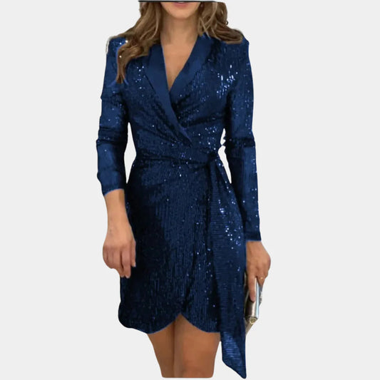 Women's Blazer Dress Chic Glamorous - Fashinoza