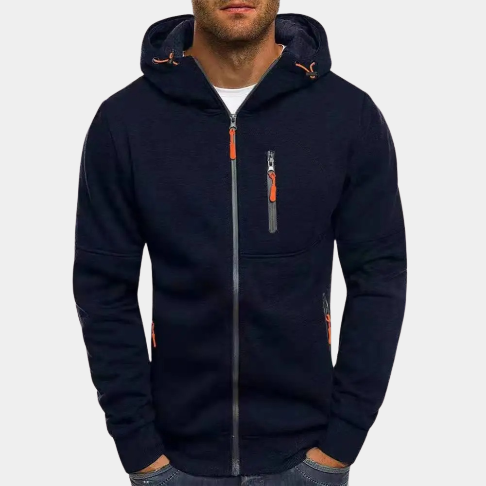 Oliver | Men Spring Zip Up Hoodie