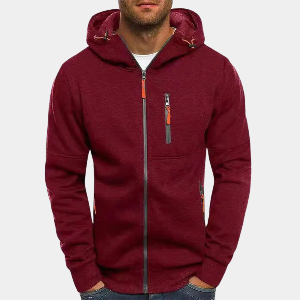 Oliver | Men Spring Zip Up Hoodie