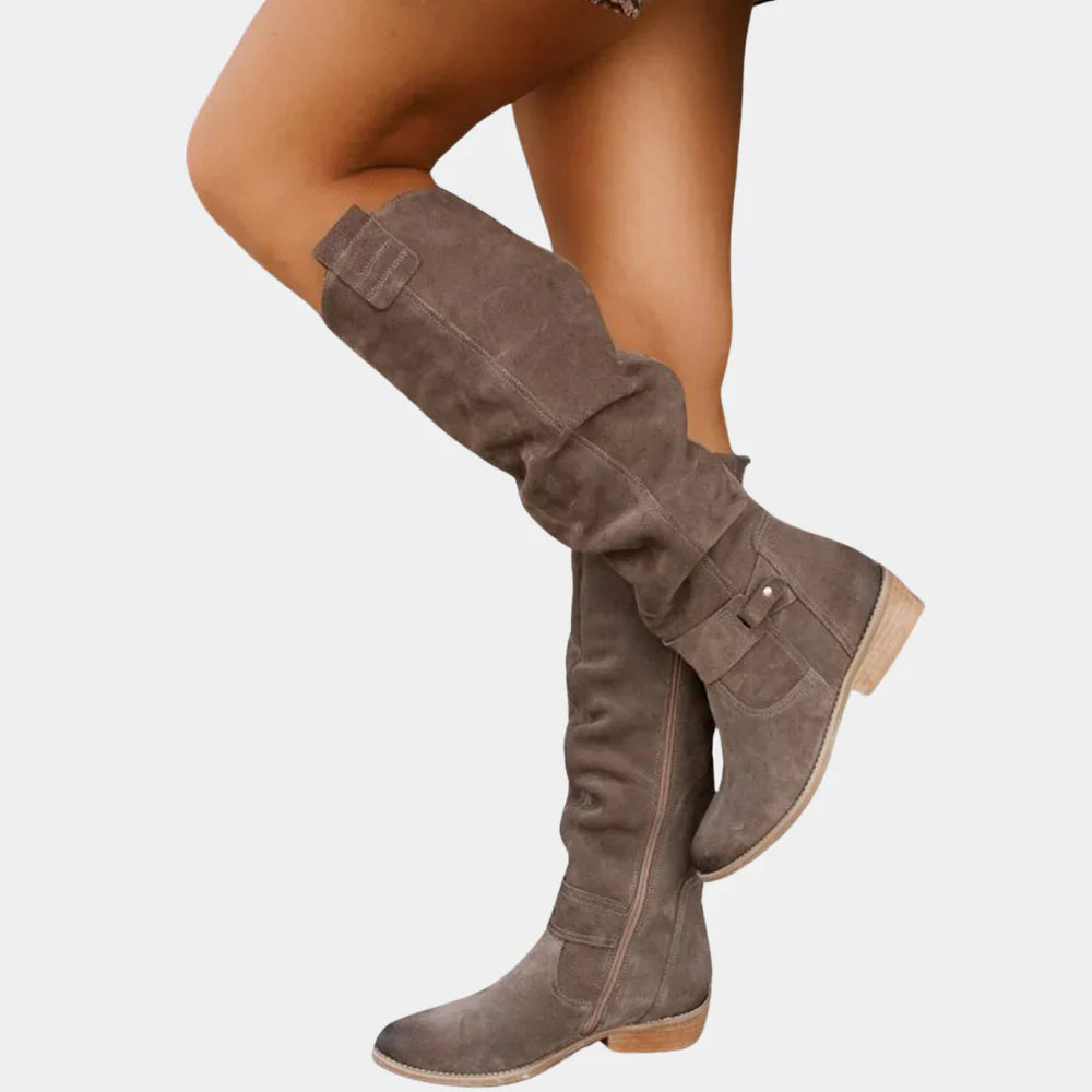 Women's Casual Ankle Boots - Fashinoza