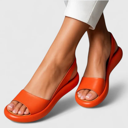 Women's Platform Wedge Slingback Sandals