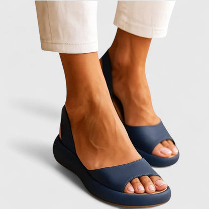 Women's Platform Wedge Slingback Sandals