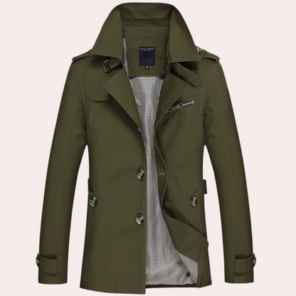 Frank | Men Summer Long Trench Coat