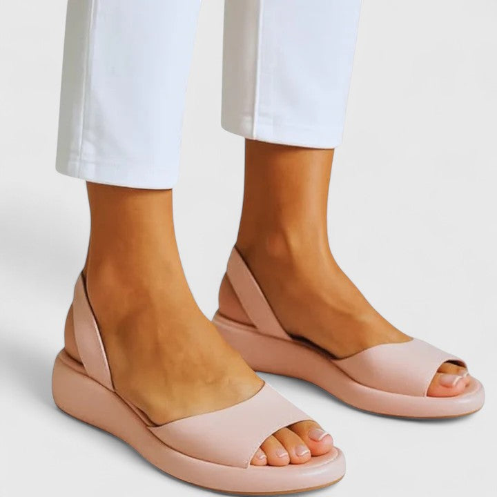 Women's Platform Wedge Slingback Sandals