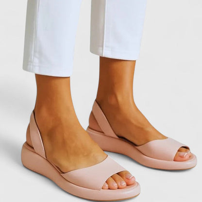 Women's Platform Wedge Slingback Sandals