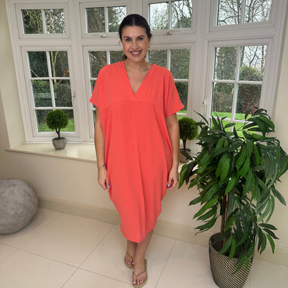Olivia V-neck Summer Dress