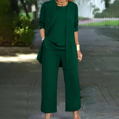 Women's Three Piece Pantsuit - Fashinoza