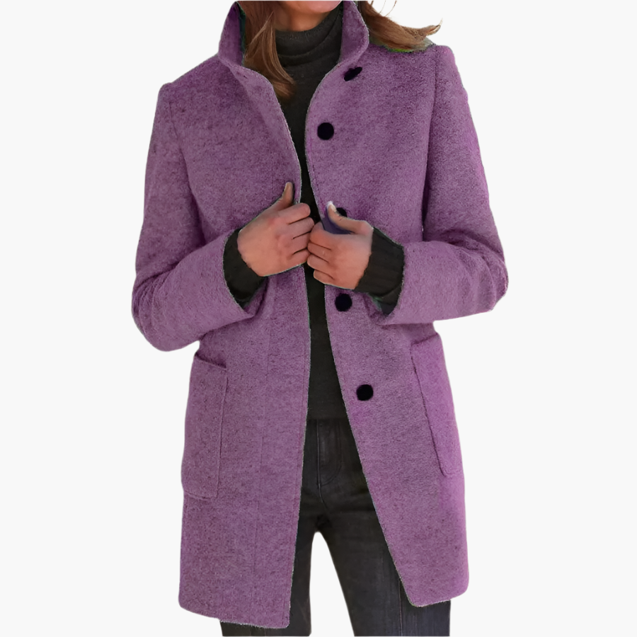 Faith | Women’s Elegant Tailored Long Coat