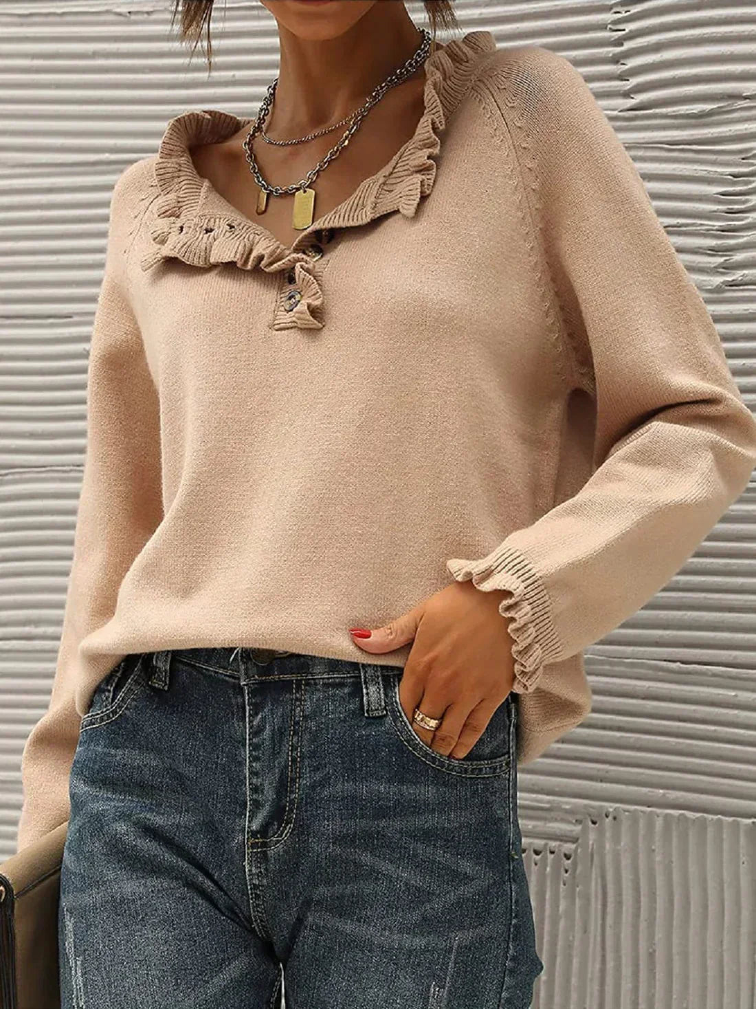 Women's Lightweight Sweater - 
Fashinoza
