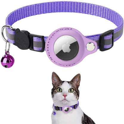 Cat Gps Tracking Collar Quick-Release Reflective Design