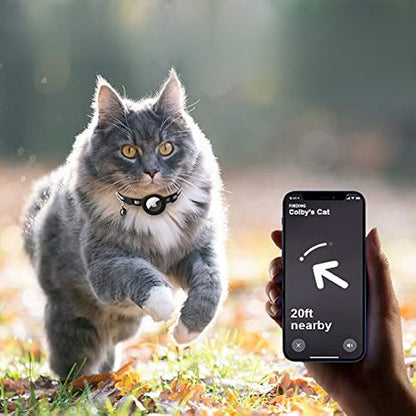 Cat Gps Tracking Collar Quick-Release Reflective Design
