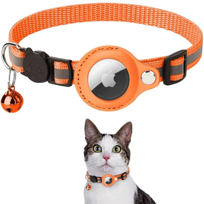 Cat Gps Tracking Collar Quick-Release Reflective Design