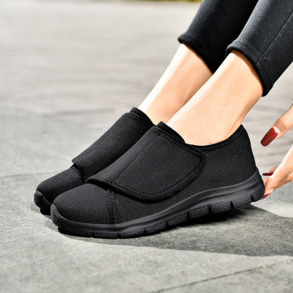 Orthopedic Diabetic Walking Shoes for Women with Wide Width and Adjustable Strap