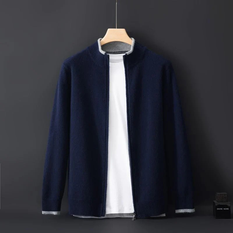 Men's Wool Cardigan Classic