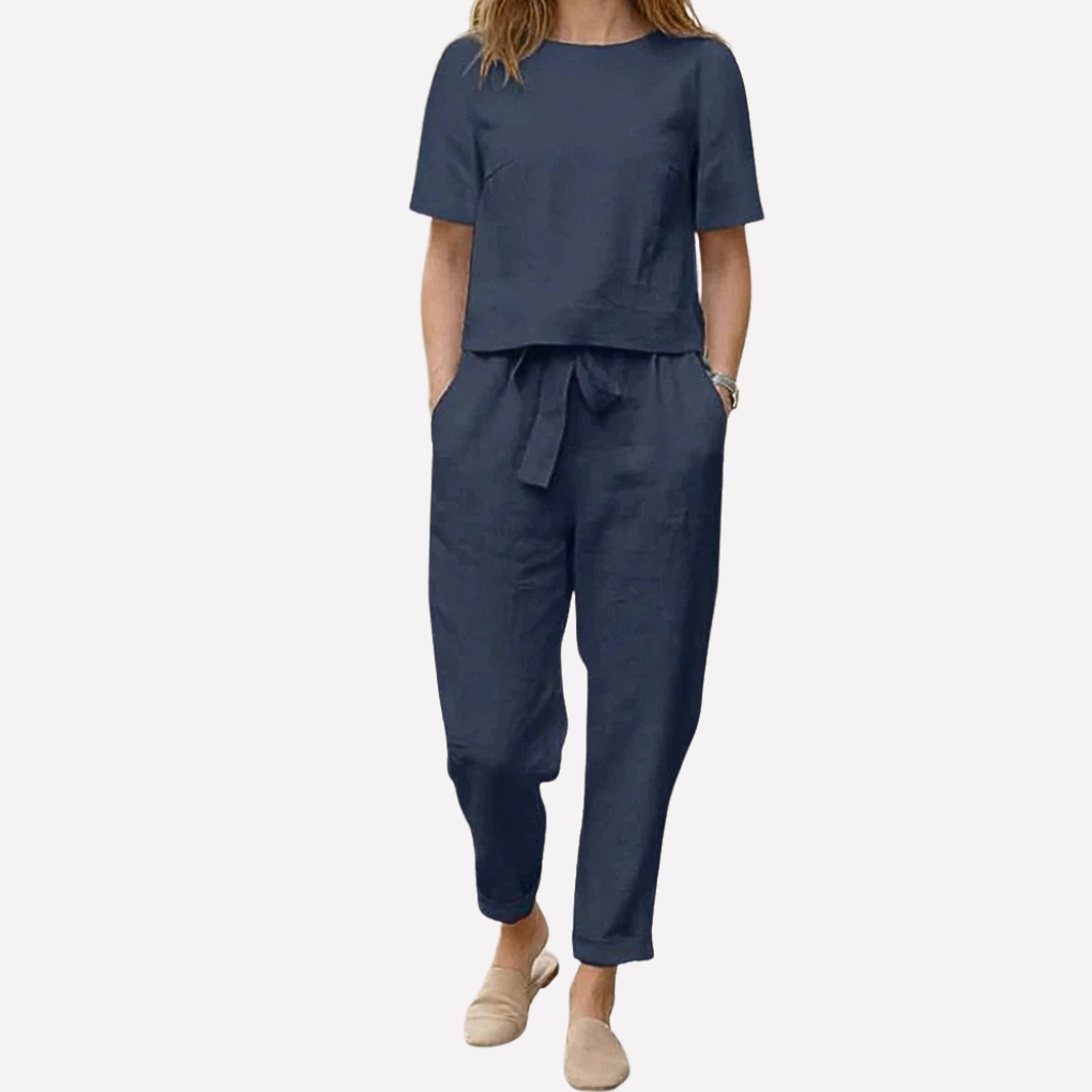 Women's Matching Outfit Set - Fashinoza