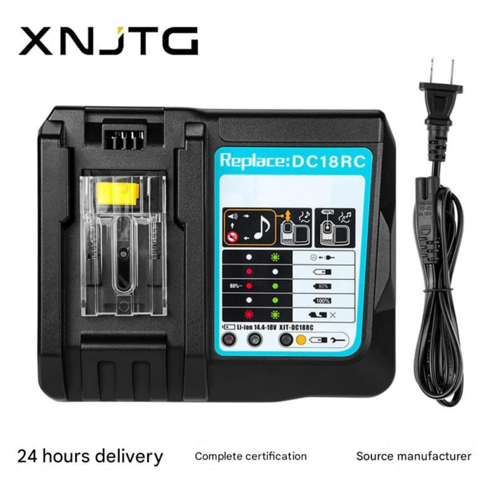 18V Replacement Batteries 8.0Ah With Charger - Fashinoza