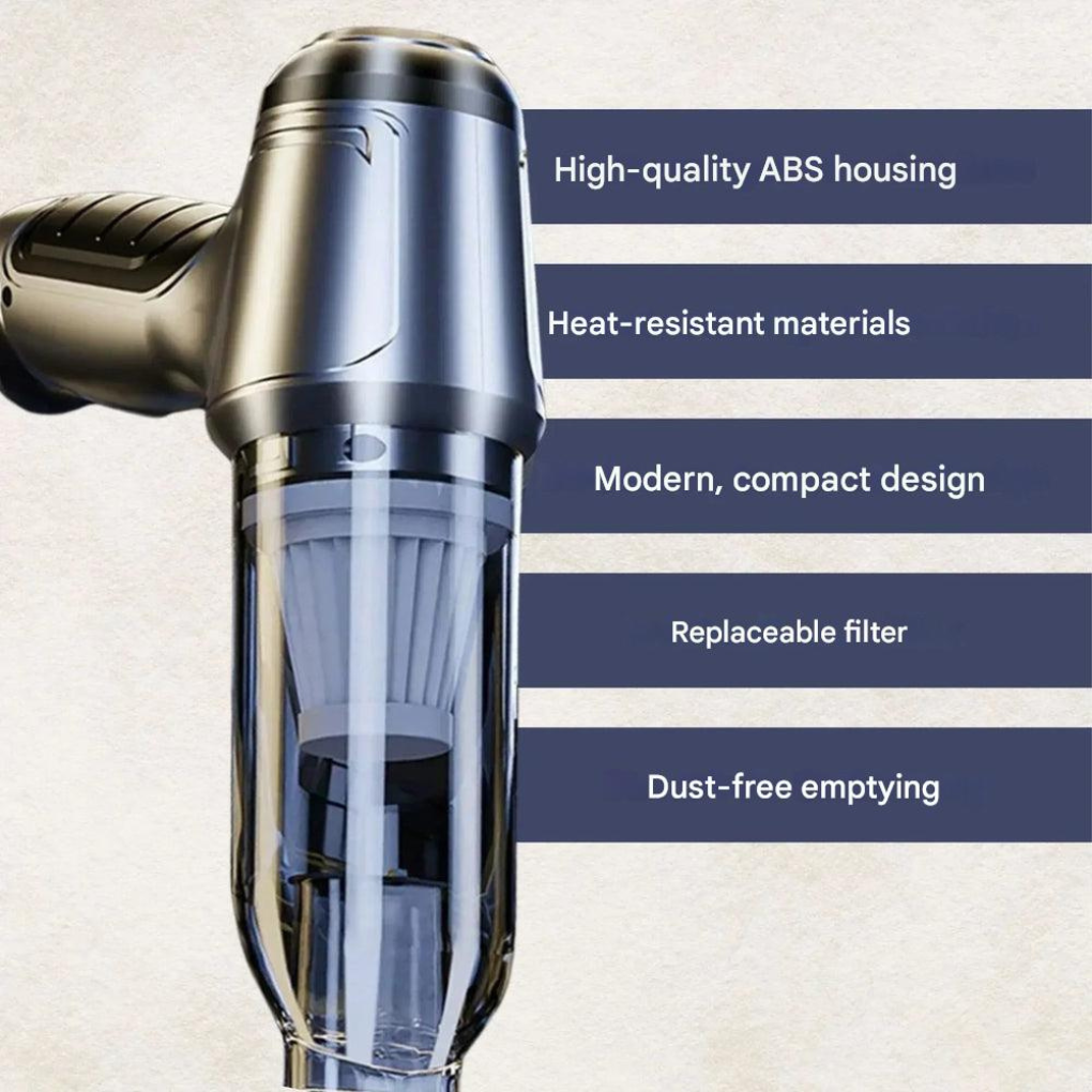 Cordless Handheld Vacuum Cleaner - Fashinoza