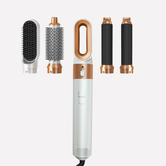5 In 1 Hair Curler Straightener - Fashinoza