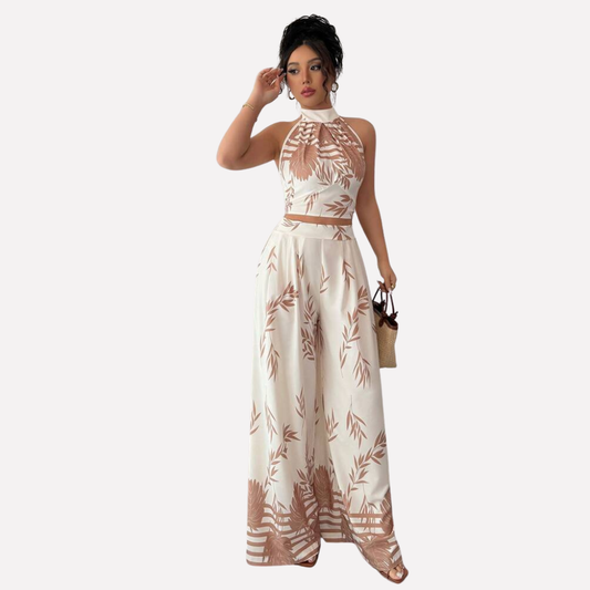 Women's 2 Piece Holiday Outfit Set - Fashinoza