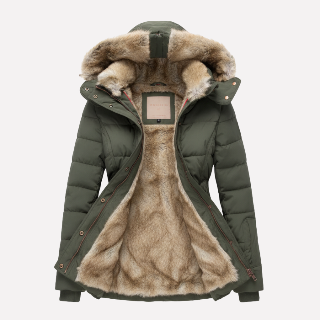 Women's Padded Hooded Jacket