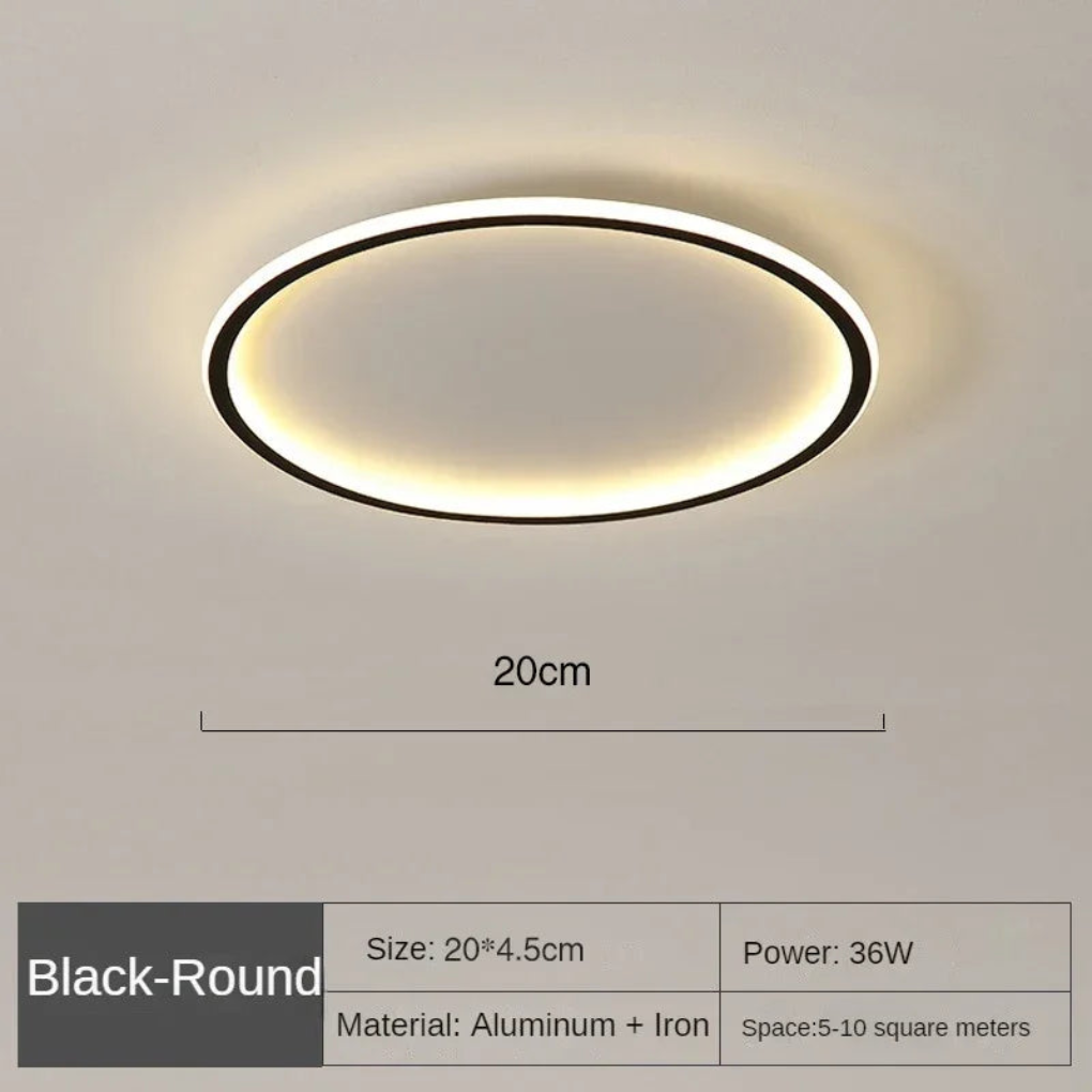 Nordic Round Ceiling Light Fixture - Fashinoza